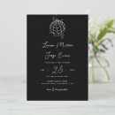 Recherche de boule de disco invitations Minimaliste