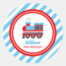Recherche de anniversaire de train autocollants Boy