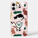 Recherche de illustration de chat iphone coques Cats