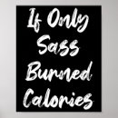 Zoek naar calorieën posters Gymzaal
