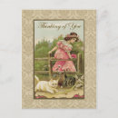 Recherche de fille de chat cartes postales Pour elle