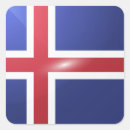 Recherche de drapeau islandais autocollants Fierté