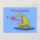 Zoek naar kikker humor briefkaarten Cartoon