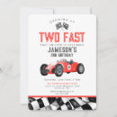 Recherche de red race car invitations Fête d'anniversaire