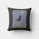 Recherche de pierres tombales coussins Chat noir