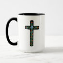 Recherche de croix verte tasses Rouge