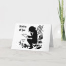 Zoek naar silhouet kaarten Schattig
