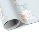 Zoek naar olifant baby cadeaupapier Blauw