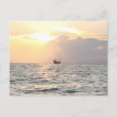 Recherche de bateau pirate cartes postales Coucher de soleil