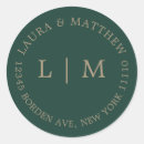 Recherche de elegant green mariage autocollants Élégant