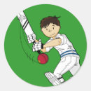 Recherche de cricket autocollants Joueur
