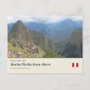 Recherche de paysage pérou cartes postales Machu picchu
