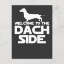 Recherche de autocollant vœux cartes Chemise de dachshund
