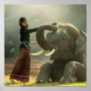 Recherche de son une fille posters Éléphant