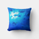 Recherche de jellyfish coussins Bleu