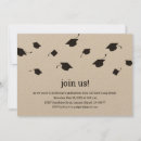Recherche de cap graduation invitations Noir et blanc