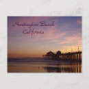 Recherche de huntington beach cartes postales Coucher de soleil
