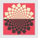 Recherche de stylisée magnets Rouge