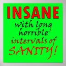 Recherche de bon sens posters Fou