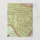 Recherche de chemin terre cartes postales Lithographié