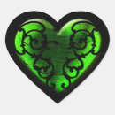 Recherche de goth autocollants Coeur
