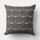 Recherche de noir blanc floral coussins Abstrait