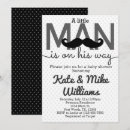 Recherche de moustache baby shower invitations Noir et blanc