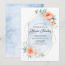 Recherche de corail bleu invitations Moderne