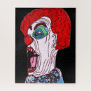 Zoek naar clown puzzels Halloween