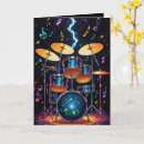 Recherche de cymbales vœux cartes Musicien