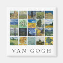 Recherche de peinture impressionniste magnets Van gogh