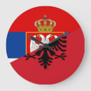 Recherche de drapeau albanie horloges L'albanie