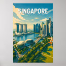 Recherche de singapour posters Drapeau de singapour