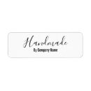 Recherche de cursive étiquettes adresse retour Script