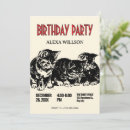 Recherche de chaton vintage invitations Rétro