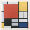 Recherche de piet mondrian dessous de verres Couleurs primaires