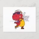 Recherche de baseball cartes postales Dinosaure