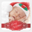 Recherche de photo bébé autocollants Premier noël