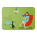 Recherche de retro bath mats Pour elle