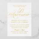 Recherche de 50 ans mariage anniversaire invitations 50e