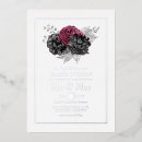 Recherche de damassé rouge invitations Marron