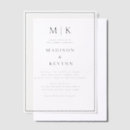 Recherche de transparent invitations Noir et blanc