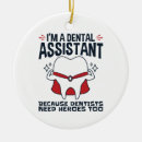Recherche de assistant dentaire ornements Drôle