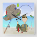 Recherche de canne horloges Pêcheur