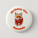 Recherche de renard badges Créature de la forêt
