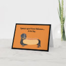 Recherche de dachshund cartes halloween Drôle