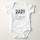 Recherche de définition bébé vêtements Humour
