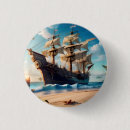 Recherche de bateau pirate badges Plage