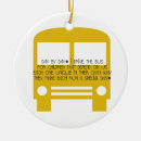 Zoek naar school bus ornamenten Vervoer