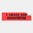 Recherche de gnome voiture autocollants Humour